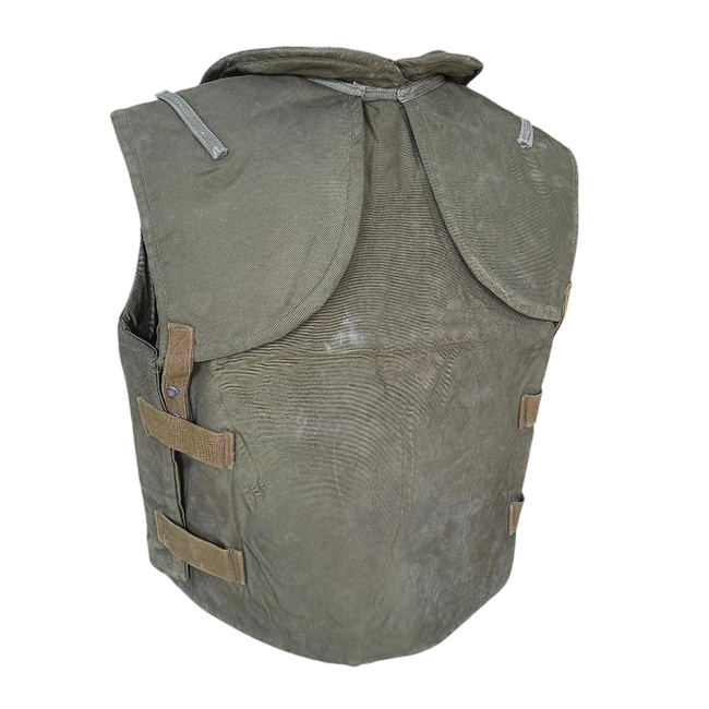 BULLETPROOF VEST TYPE M - MILITARY SURPLUS ROMANIAN ARMY - DECORATION - USED