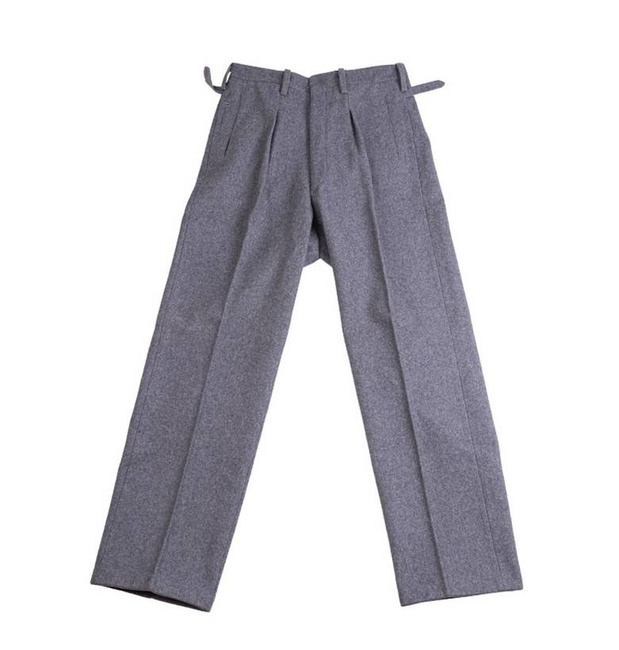 SWEDISH PANTS - GREY - MILITARY SURPLUS - USED