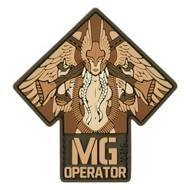 PATCH MG OPERATOR PVC - COYOTE - M-TAC