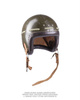 CZECH MOTORCYCLE HELMET DECO - OD - USED