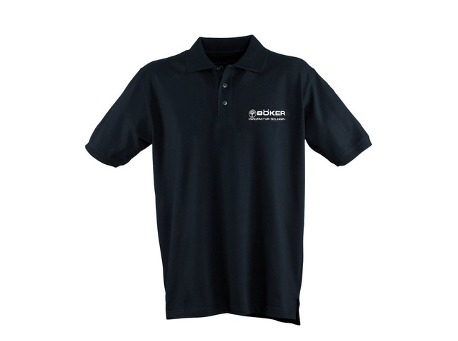 POLO-SHIRT 2.0 - BLACK - L - BOKER