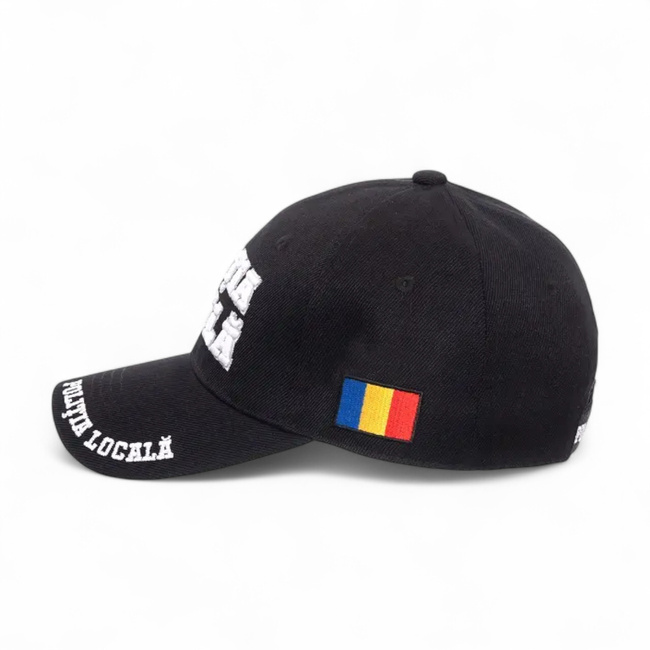 CAP - LOCAL POLICE - PREMIUM QUALITY - 3D EMBROIDERY - BLACK