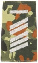 GERMAN ARMY FLECKTARN CAMO/SILVER SHOULDER LOOPS ´OBERSTABSGEFREITER UA´