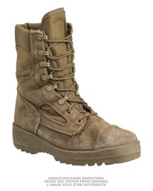 US KHAKI JUNGLE BOOTS USED