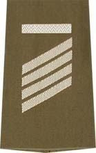 GERMAN ARMY O.D./SILVER SHOULDER LOOPS ´STABSGEFREITER UA´