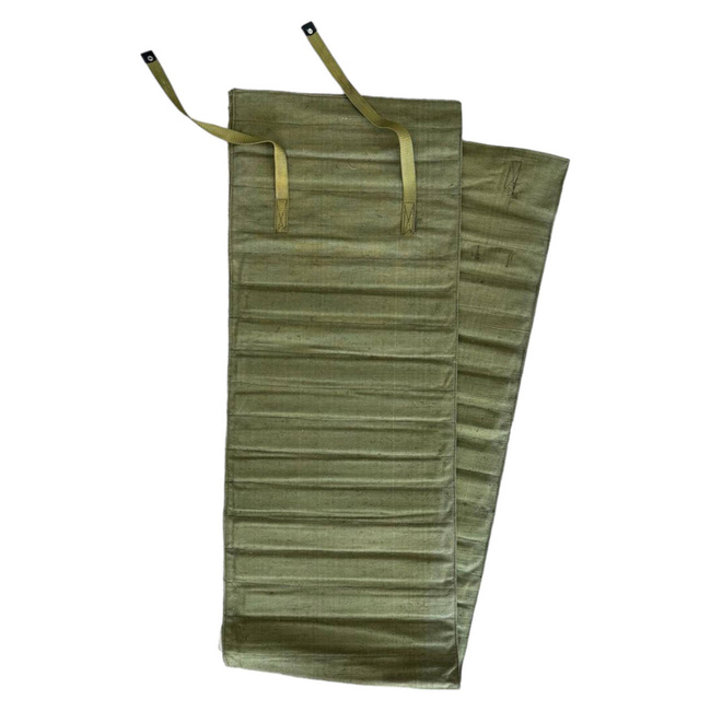 KEVLAR PROTECTIVE COVER - TEXTILE STRAPS - MILITARY SURPLUS ROMANIAN ARMY - OD GREEN - IN GOOD CONDITION