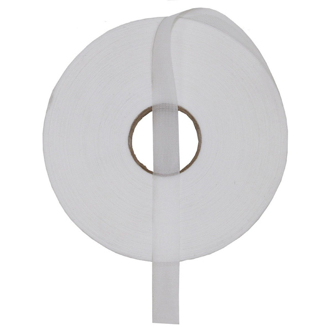 NYLON FABRIC WEBBING - WHITE - MILITARY SURPLUS NETHERLANDS ARMY - LIKE NEW