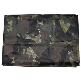POLYESTER TARPAULIN - MFH® - WOODLAND - 200 x 300 CM