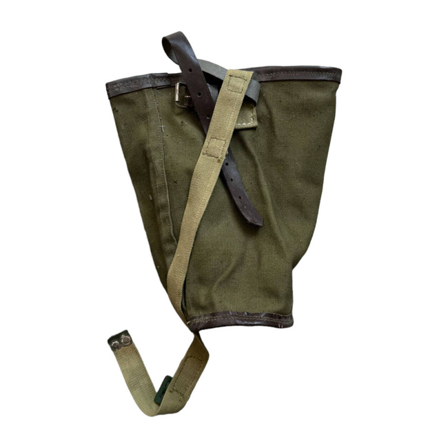 TEXTILE BEZEL COVER - GREEN OD - MILITARY SURPLUS ROMANIAN ARMY - IN GOOD CONDITION