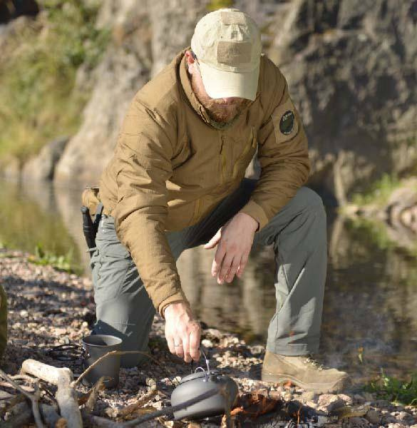 WOLFHOUND JACKET - CLIMASHIELD® APEX™ INSULATION - Helikon-Tex® - TIGER STRIPE