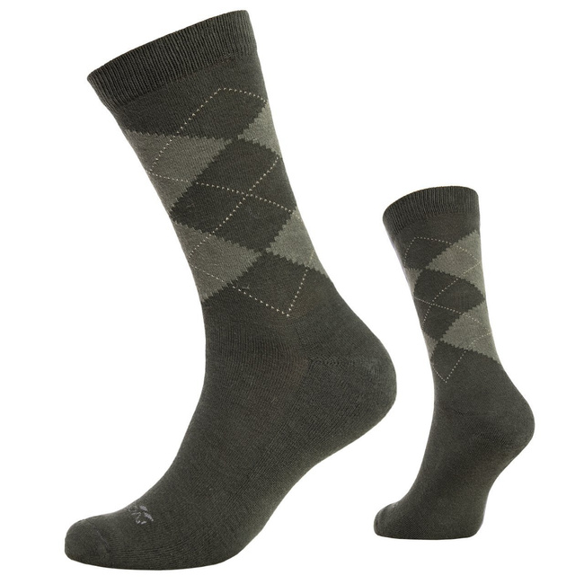 MID SOCKS - PHINEAS - Pentagon - OLIVE