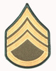 PATCH U.S. ARMY - STAFF SERGEANT PATCH 100 x 75 mm