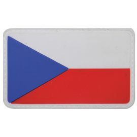 Velcro Patch, Czech Rep, 3D, size: 8 x 5 cm