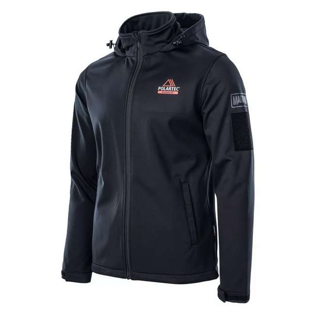 MEN'S SWEATSHIRT - MAGNUM POLARTEC CERVUS - BLACK