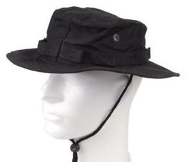 BUSH HAT JUNGLE US BLACK