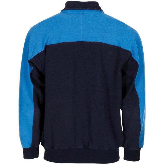 Vintage Track Jacket - 1980s - German Army Bundeswehr Surplus - Blue/Black - Used
