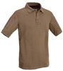 TACTICAL POLO T-SHIRT WITH POCKETS - DEFCON 5® - COYOTE BROWN