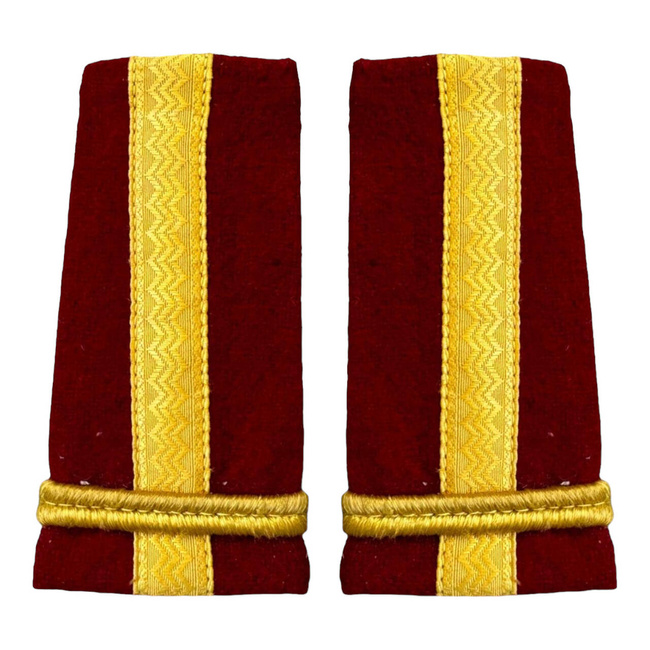OFFICER RANKS, INFANTRY, MUSIC - MAJOR WITHOUT A MARK, RED CITY - MILITARY SURPLUS ROMANIAN ARMY - USED
