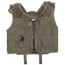 AUSTRIAN TACTICAL VEST - OD GREEN - MILITARY SURPLUS - DEFECTIVE