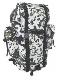 BACKPACK GERMAN ARMY COMBAT 65L SNOW CAMO
