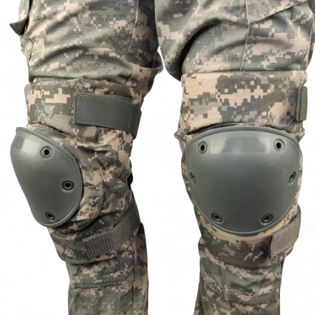 Tactical Knee Pads - US Army Surplus - ACU/UCP - In good condition