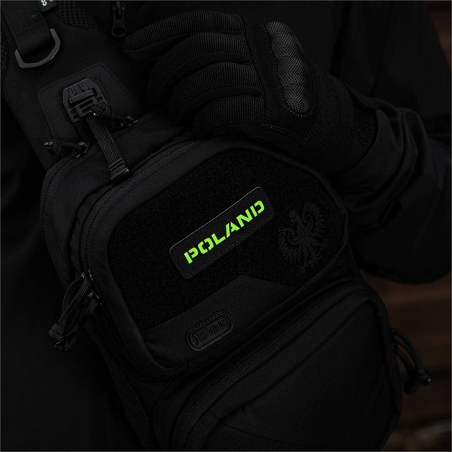 POLAND PATCH - 25 x 80 mm - LASER CUT - RANGER GREEN/GID - M-TAC