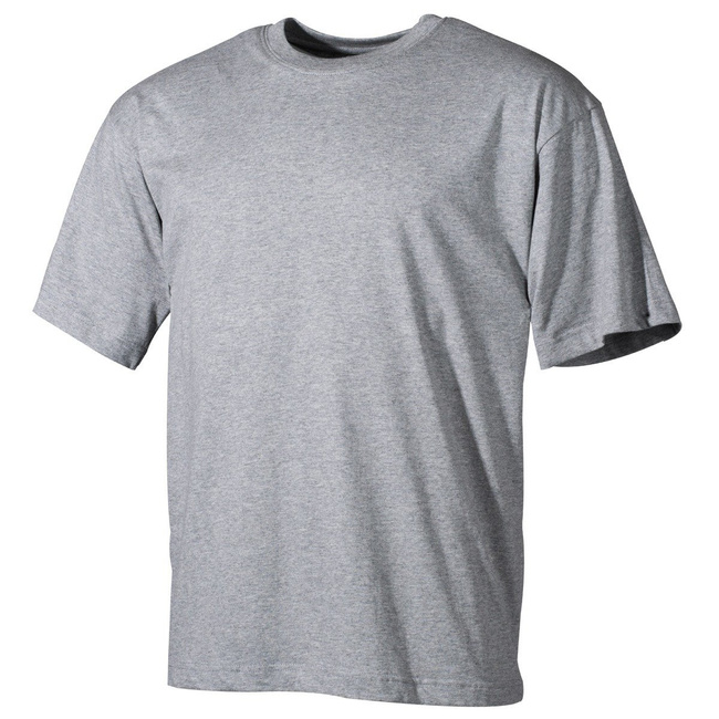 SHORT SLEEVE T-SHIRT - AMERICAN ARMY STYLE - MFH® - GREY