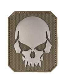 OD PVC SKULL 3D PATCH W. HOOK & LOOP CLOSURE